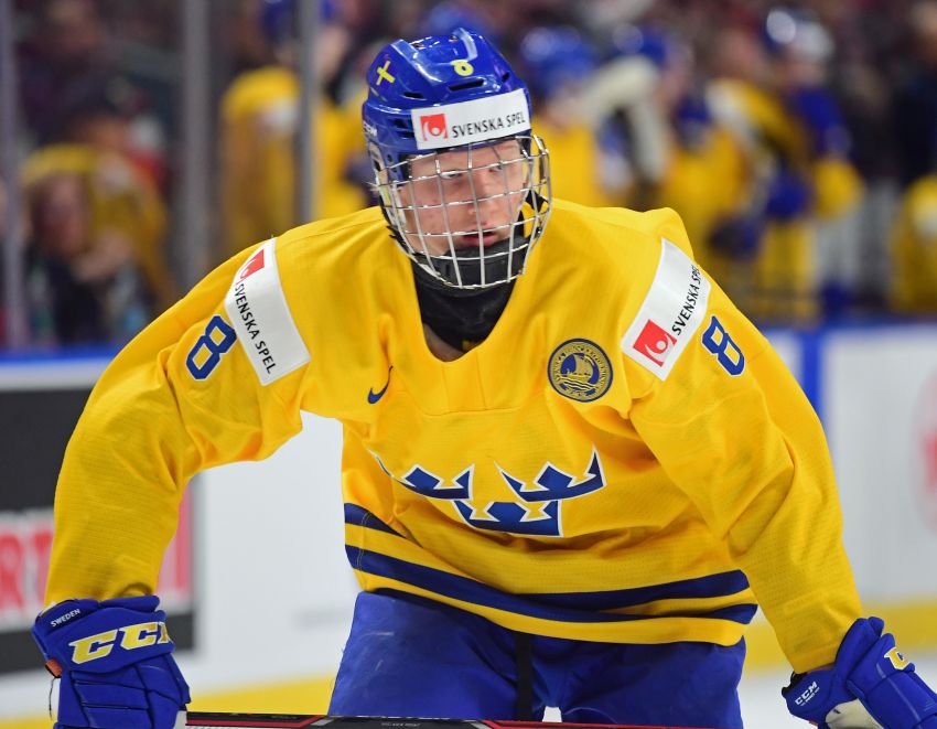 What cage does Rasmus Dahlin wear? Specifically the shiny silver model. :  r/hockeyplayers