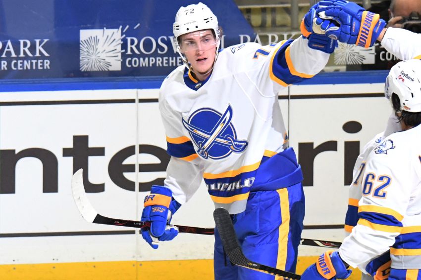 Buffalo Sabres on X: We have signed Tage Thompson to three-year