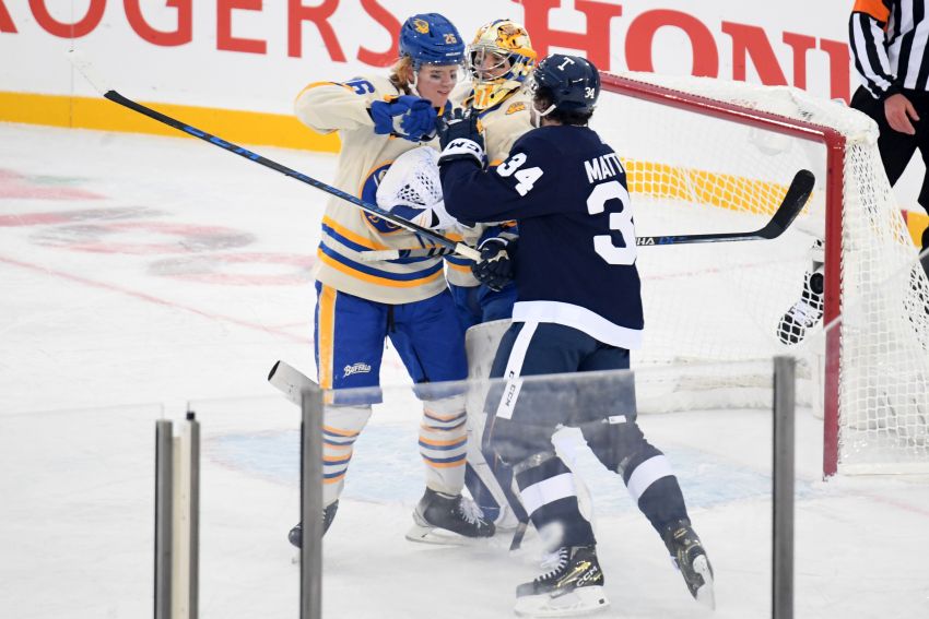 Sabres display growing maturity in win over Maple Leafs at