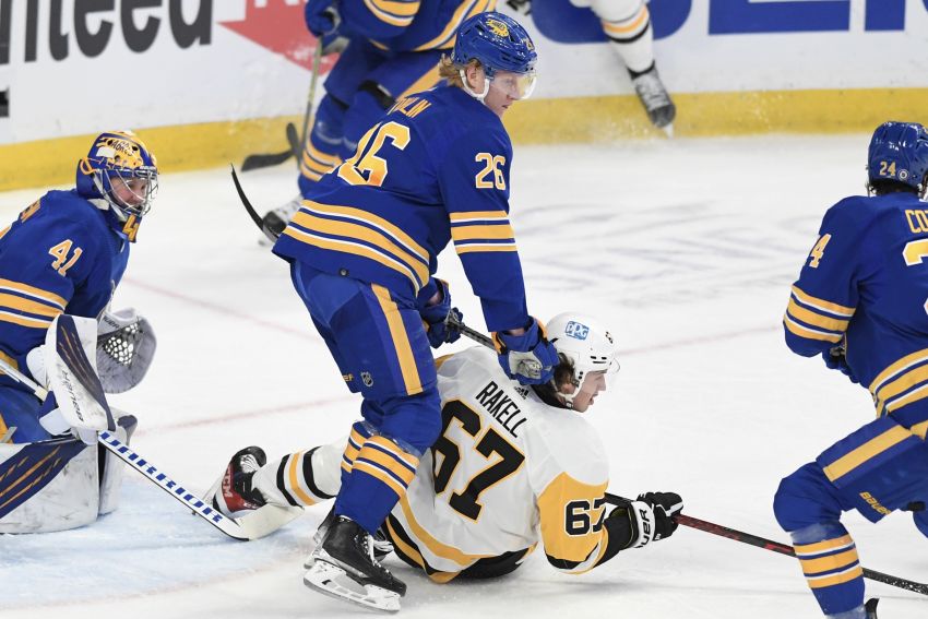 I was scared': Sabres' Rasmus Dahlin makes hilarious admission about new D  partner