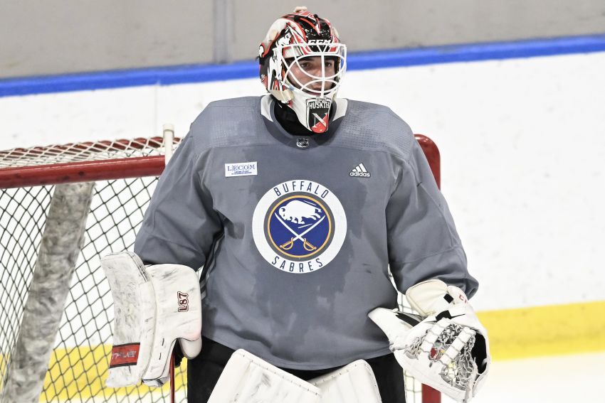 How Sabres goalie prospect Devon Levi is preparing to be Buffalo's future  in net - The Athletic